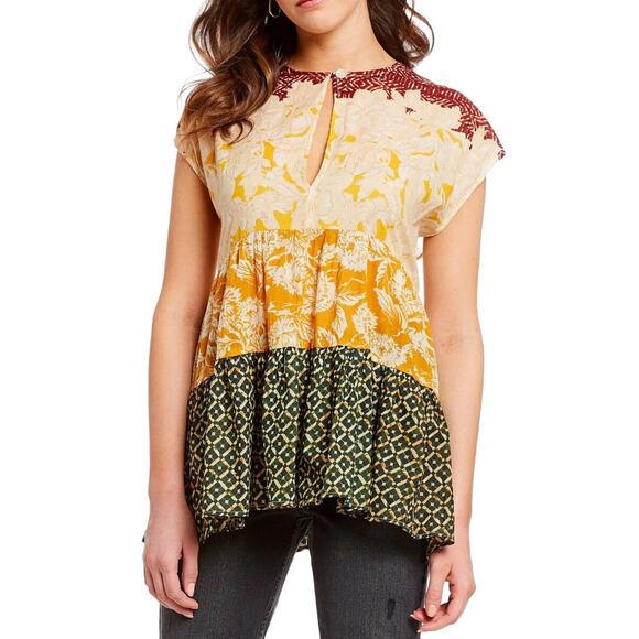Free People Tops - Free People Gotta Have You Tunic Top Sleeveless Yellow Sz M